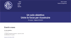 Desktop Screenshot of fclocarno.ch